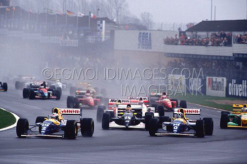 Alain Prost, WilliamsF1, Start European GP, Donington, 1993.JPG