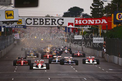 Ayrton Senna - McLaren Honda - Start GP USA - 1991.JPG