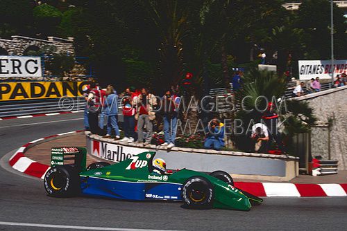 Bertrand Gachot, Jordan F1, GP Monaco 1991.jpg