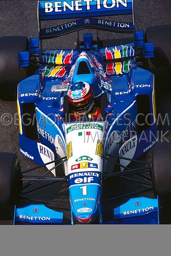 Michael Schumacher, Benetton F1, GP Frankrijk, 1995.jpg