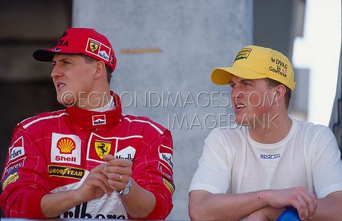 Michael and Ralf Schumacher GP Brazil 1998.jpg