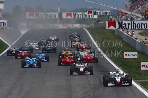 Mika Hakkinen, McLaren, Start GP Spain, 1999.JPG