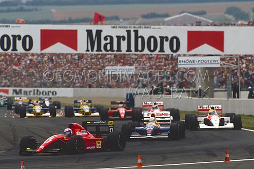 Alain Prost, Ferrari F1, GP Frankrijk, 1991.jpg