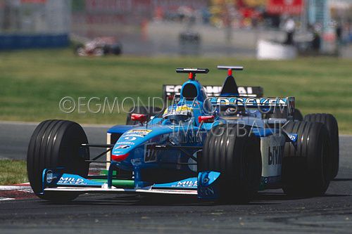 Giancarlo Fisichella, Benetton F1, GP Canada 1999.jpg