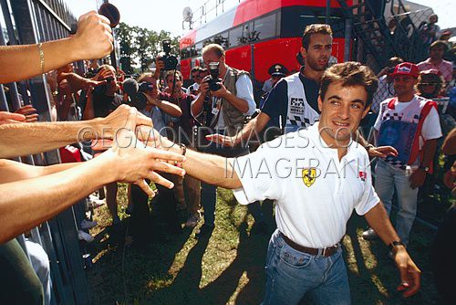 Jean Alesi, Ferrari F1, GP Italie, 1995.JPG