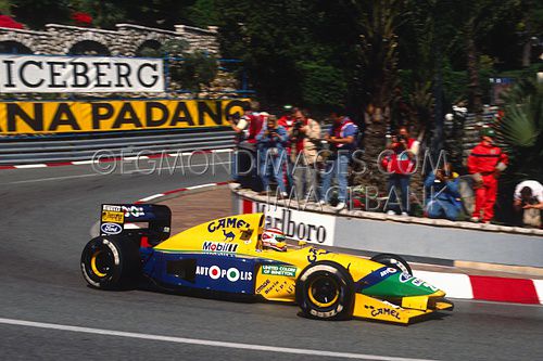 Nelson Piquet, Benetton Ford, 1991, Hairpin.jpg