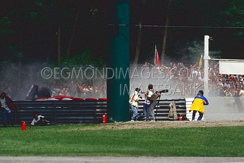 Peter van Egmond, Crash Berger, Monza, 1993-1.jpg