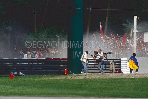 Peter van Egmond, Crash Berger, Monza, 1993-2.jpg