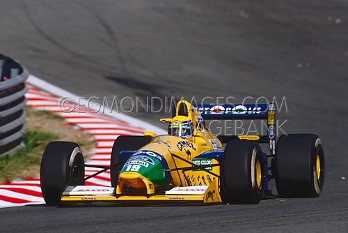 Roberto Moreno, Benetton Ford F1, GP Belgium, 1991.jpg