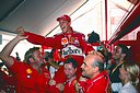 2-Michael Schumacher, Worldchampion 2001, F1, GP Hongarije 2001-2.jpg