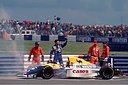 Damon Hill, Williams Renault, GP Engeland, 1993.jpg