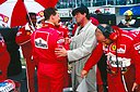 Michael Schumacher en Sylvester Stallone, GP Canada,  2001.jpg