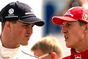 Ralf and Michael Schumacher -  GP Duitsland- 2001.jpg